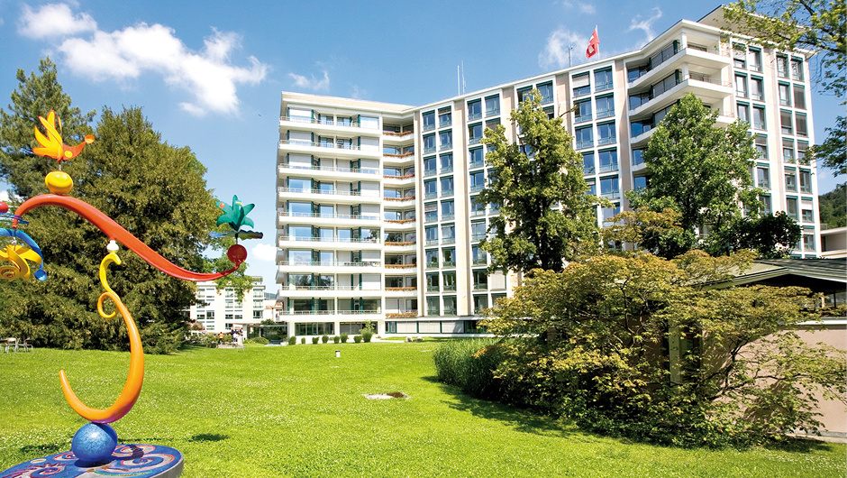 BIM model pasportu Areálový pohled na BIM model pasportizace nemocnice Kantonsspital Liestal