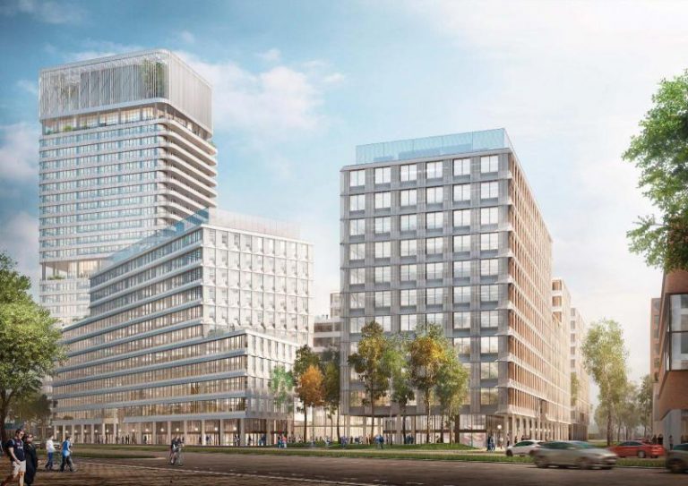 BIM model administrativního komplexu Twin City v úrovni DUR, konzultace cadconsulting.