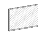 BIM rodina zábradlí s výplní pro Autodesk Revit